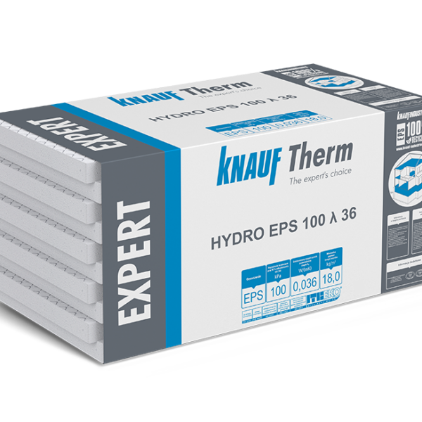KNAUF Therm EXPERT Hydro EPS 100 λ 36
